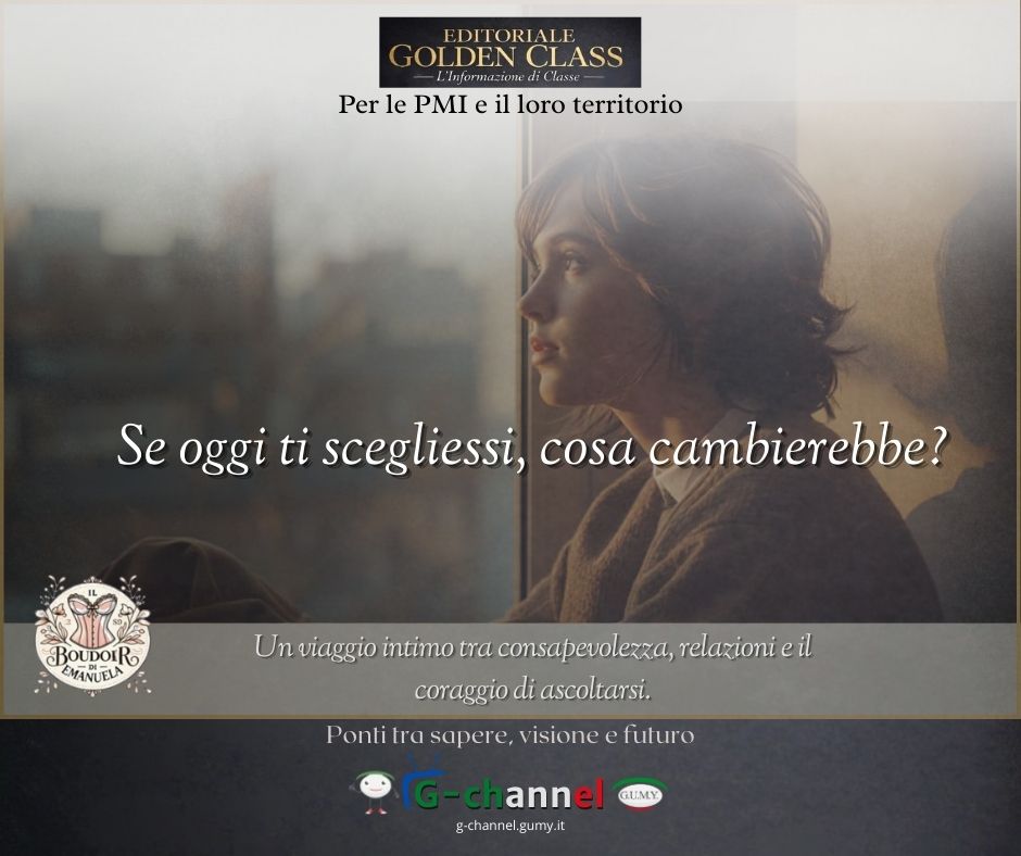 Se oggi ti scegliessi, cosa cambierebbe?